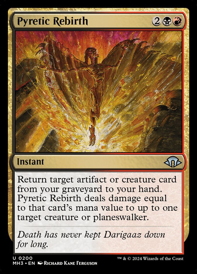 Renacimiento pírico | Pyretic Rebirth — Modern Horizons 3 #200