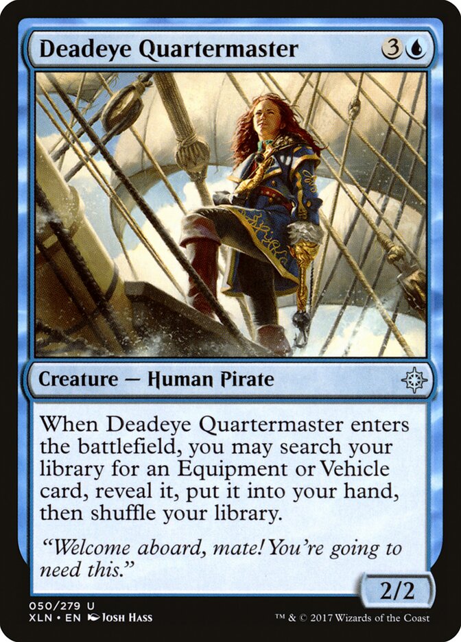 Deadeye Quartermaster — Ixalan #50
