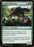 Scaled Behemoth — Amonkhet #184