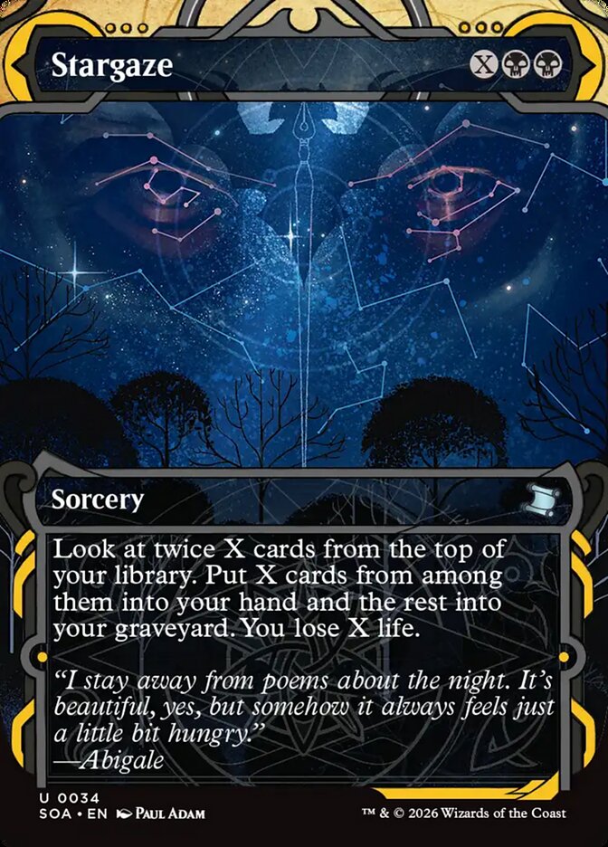 Contemplar los astros | Stargaze - Secrets of Strixhaven Mystical Archive #34