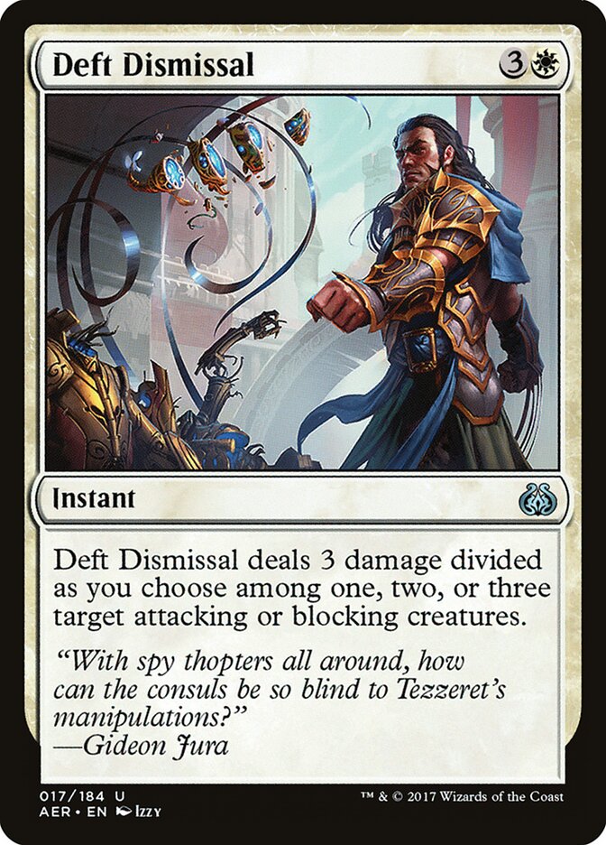 Rechazo inteligente | Deft Dismissal - Aether Revolt #17