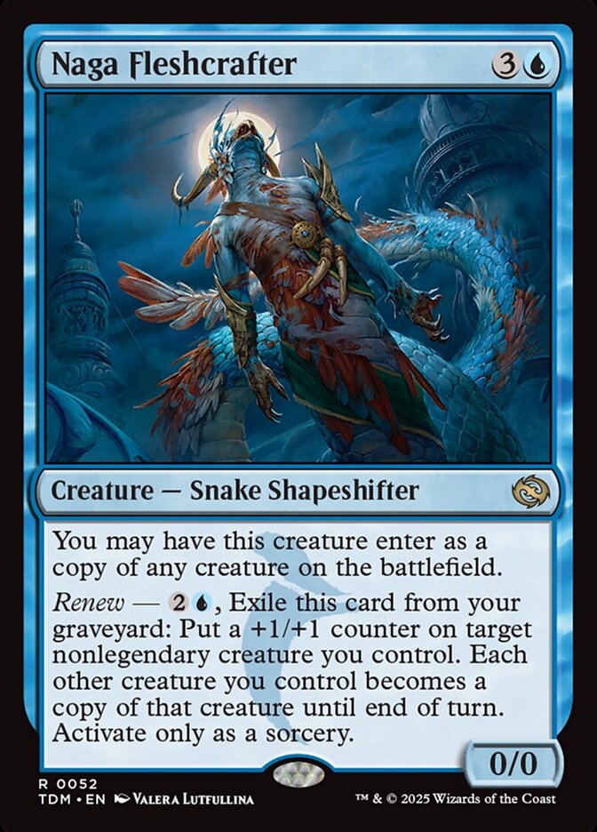 Naga Fleshcrafter - Tarkir: Dragonstorm #52