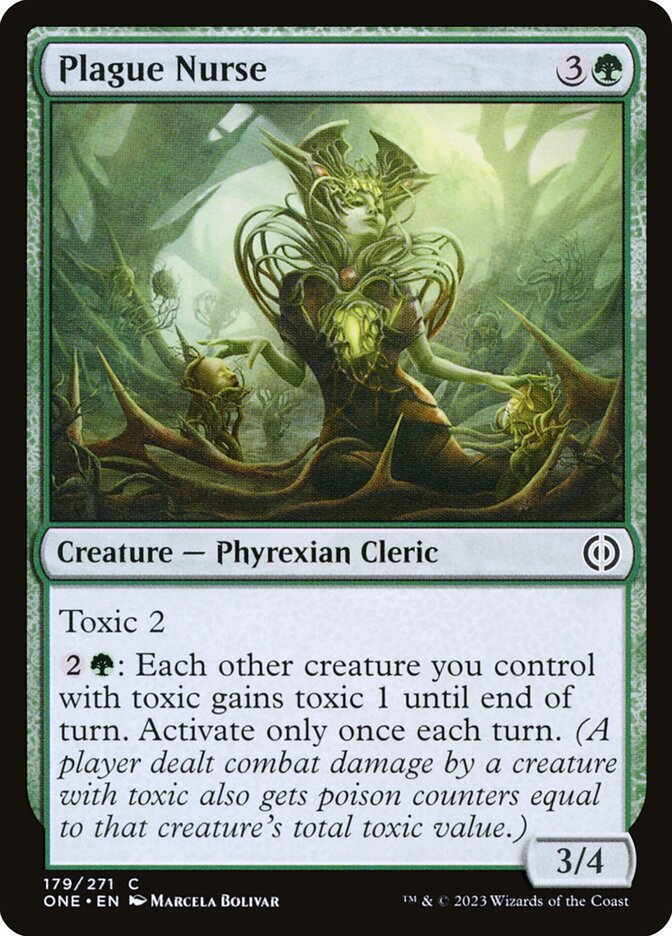 Enfermera de la plaga | Plague Nurse — Phyrexia: All Will Be One #179