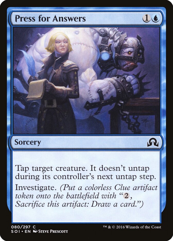 Press for Answers — Shadows over Innistrad #80
