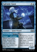 Giganta galvánica // Leer la tormenta | Galvanic Giant // Storm Reading - Wilds of Eldraine #52