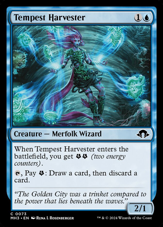 Cosechadora de tempestades | Tempest Harvester — Modern Horizons 3 #73