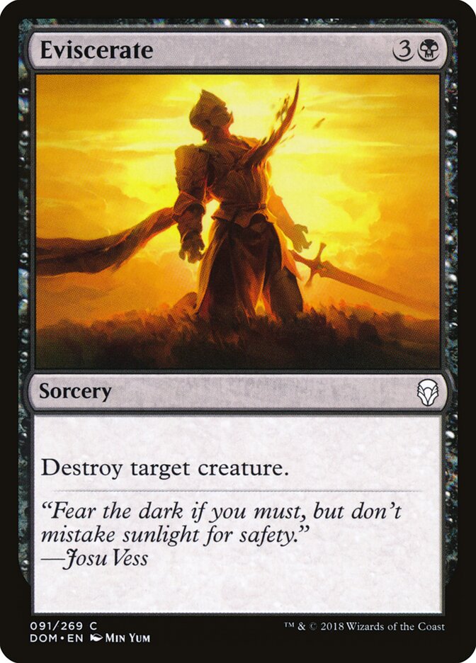 Eviscerar — Dominaria #91