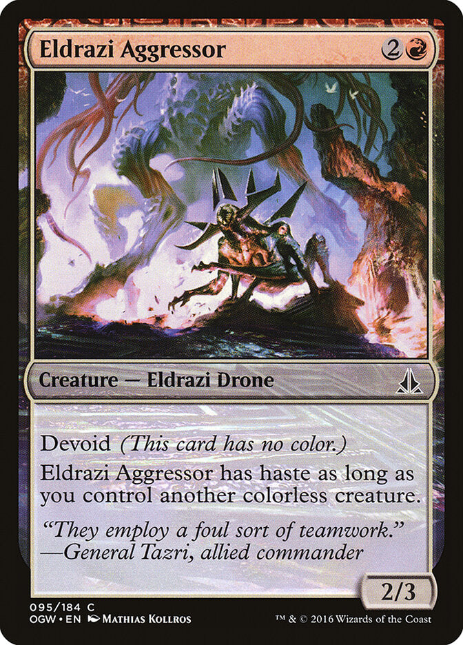 Agresor eldrazi | Eldrazi Aggressor - Oath of the Gatewatch #95