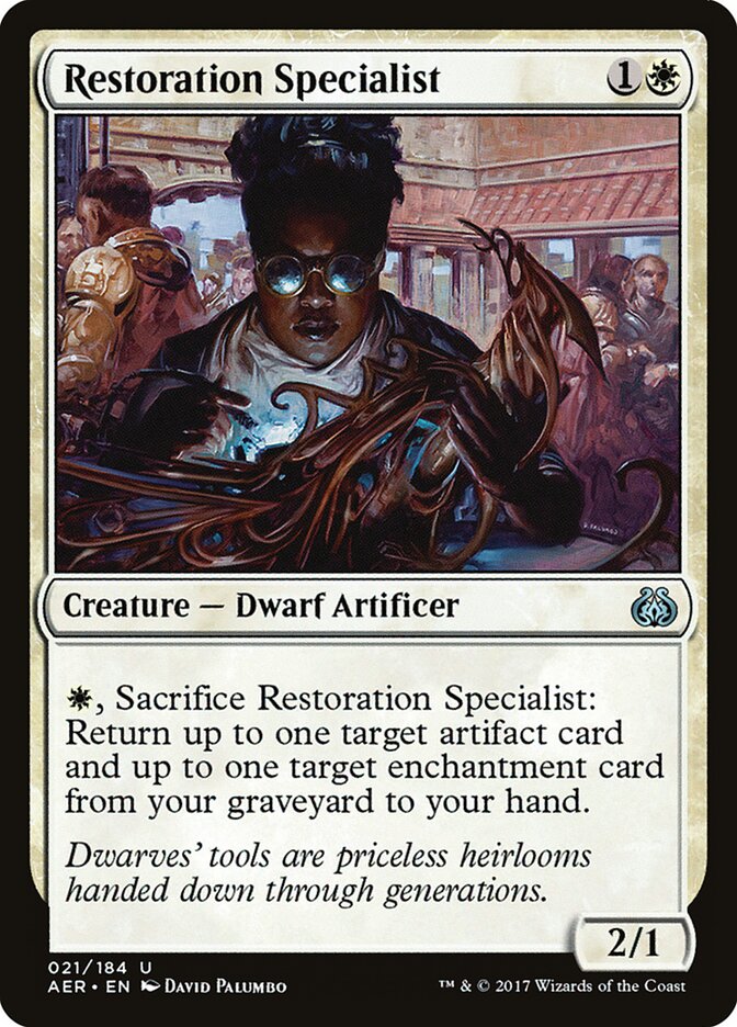Especialista en restauración | Restoration Specialist - Aether Revolt #21