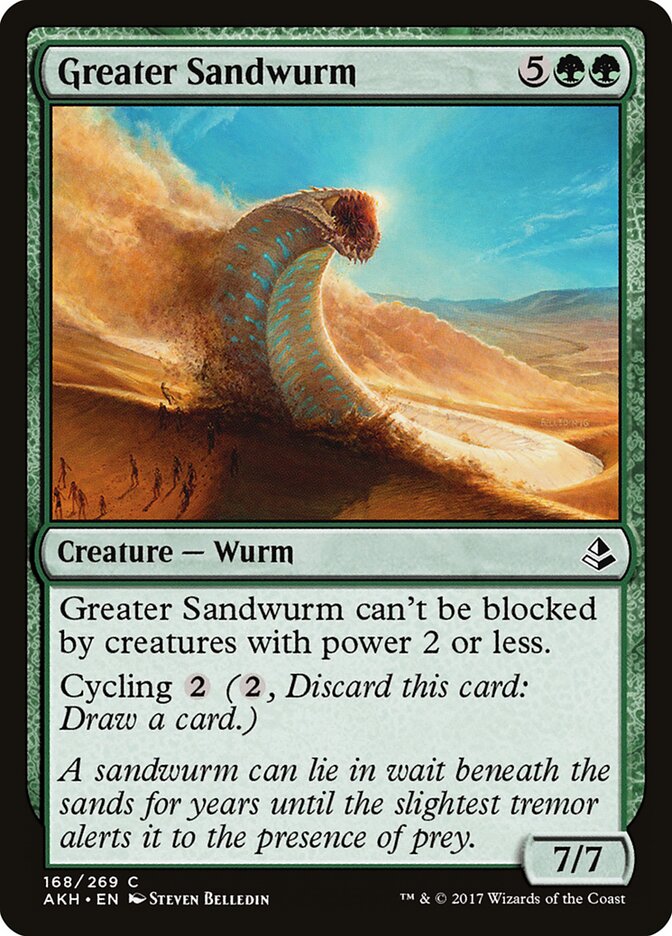 Greater Sandwurm — Amonkhet #168