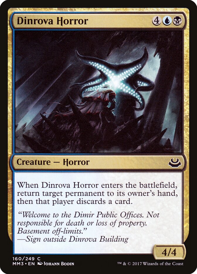 Dinrova Horror - Modern Masters 2017 #160