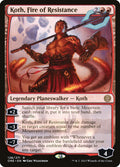 Koth, Fuego de Resistencia | Koth, Fire of Resistance - Phyrexia: All Will Be One #138