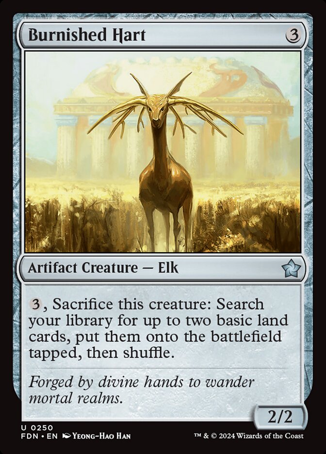 Venado bruñido | Burnished Hart - Foundations #250