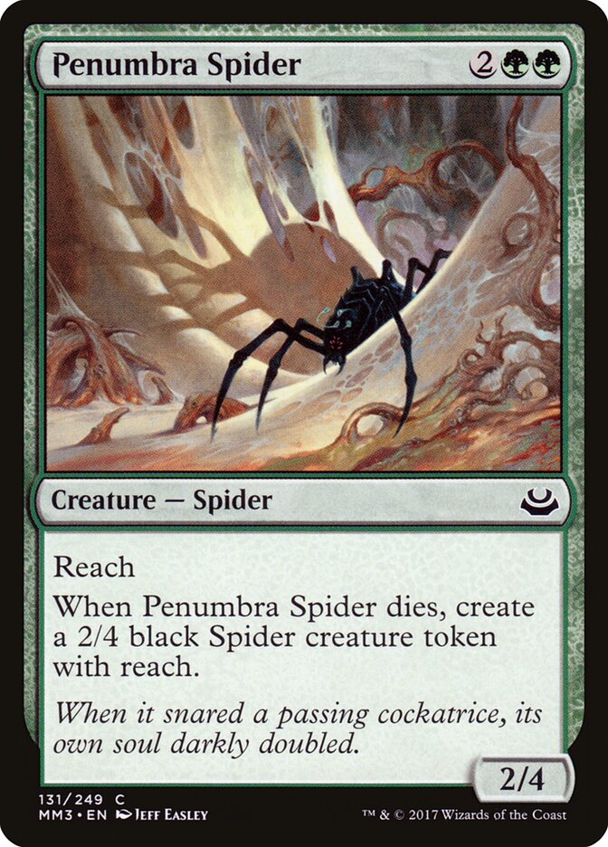 Penumbra Spider — Modern Masters 2017 #131