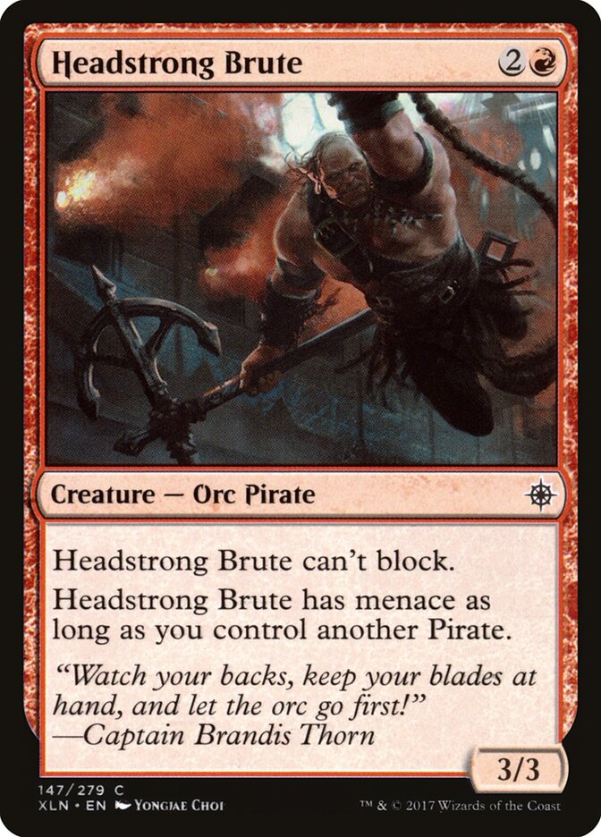Headstrong Brute — Ixalan #147