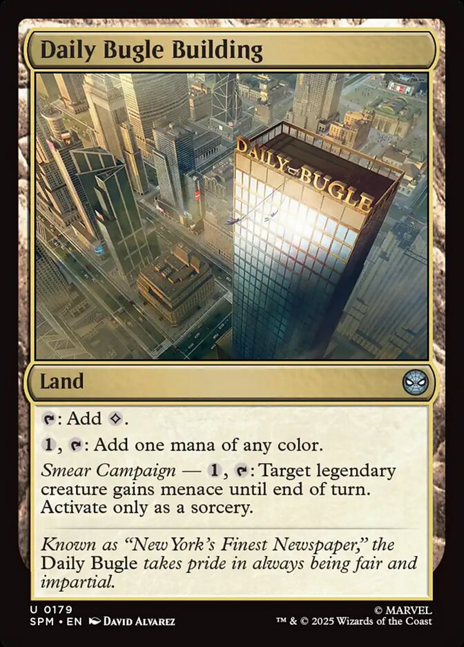 Edificio del Daily Bugle | Daily Bugle Building — Marvel's Spider-Man #179