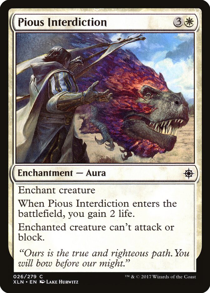 Pious Interdiction — Ixalan #26