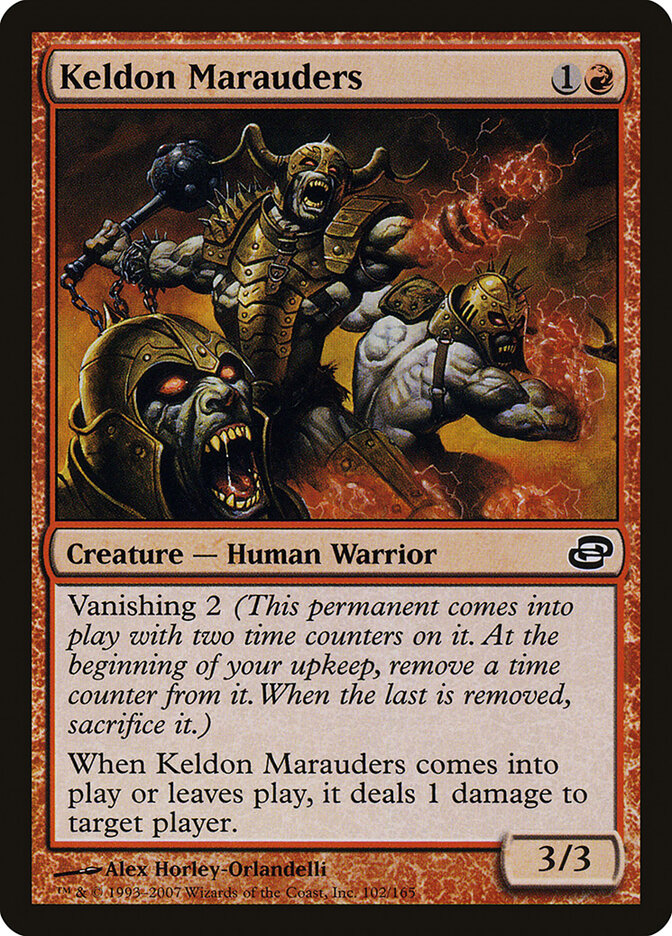 Merodeadores keldon | Keldon Marauders - Planar Chaos #102