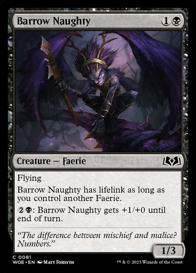 Revoltosa tumularia | Barrow Naughty - Wilds of Eldraine #81