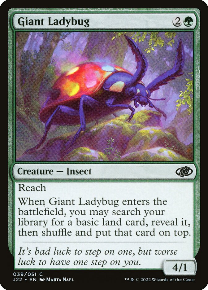 Mariquita gigante | Giant Ladybug - Jumpstart 2022 #39