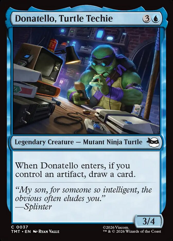 Donatello, tortuga tecnómana | Donatello, Turtle Techie - Teenage Mutant Ninja Turtles #37