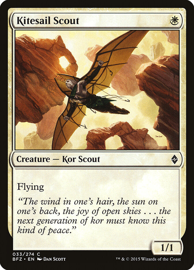 Explorador velacometa | Kitesail Scout - Battle for Zendikar #33