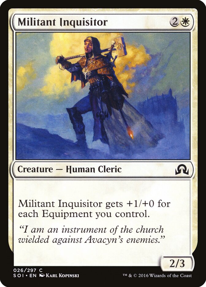 Militant Inquisitor — Shadows over Innistrad #26