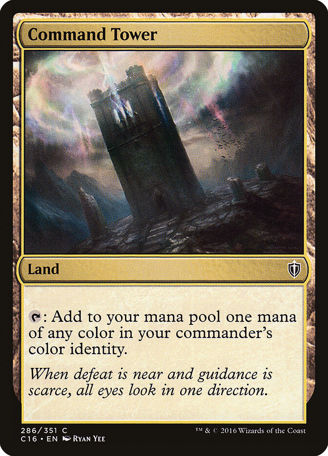 Torre de mando | Command Tower - Commander 2016 #286