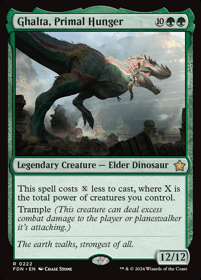 Ghalta, el Hambre Primigenia | Ghalta, Primal Hunger - Foundations #222