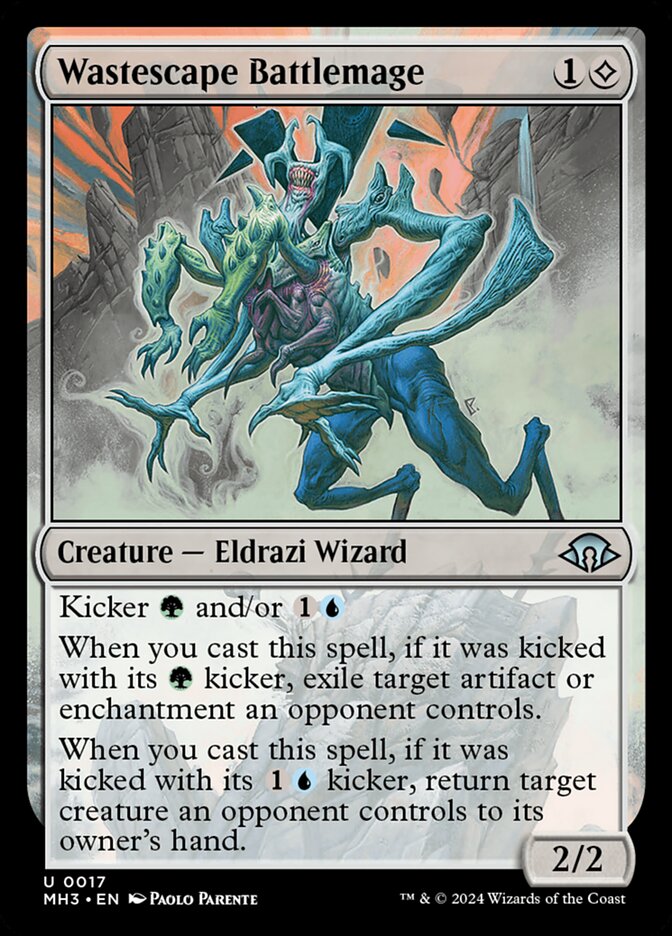 Mago de guerra Escapayermos | Wastescape Battlemage — Modern Horizons 3 #17