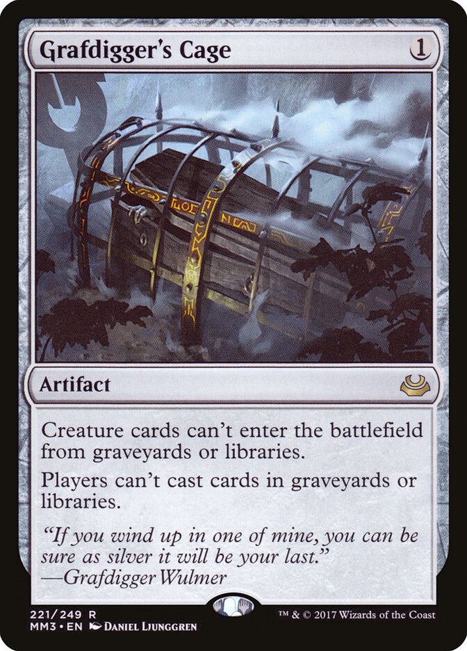 Grafdigger's Cage - Modern Masters 2017 #221