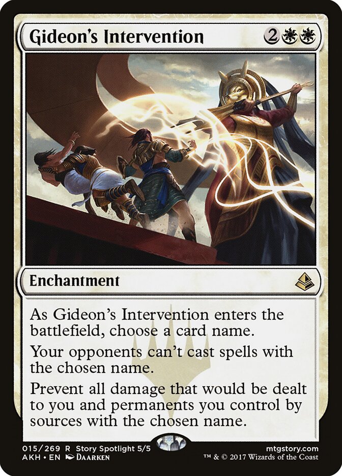 Intervención de Gideon | Gideon's Intervention - Amonkhet #15