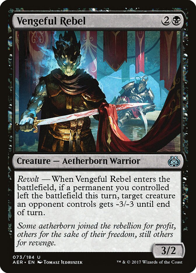 Rebelde vengador | Vengeful Rebel - Aether Revolt #73