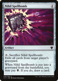 Bombahechizo nihil | Nihil Spellbomb - Commander 2017 #218