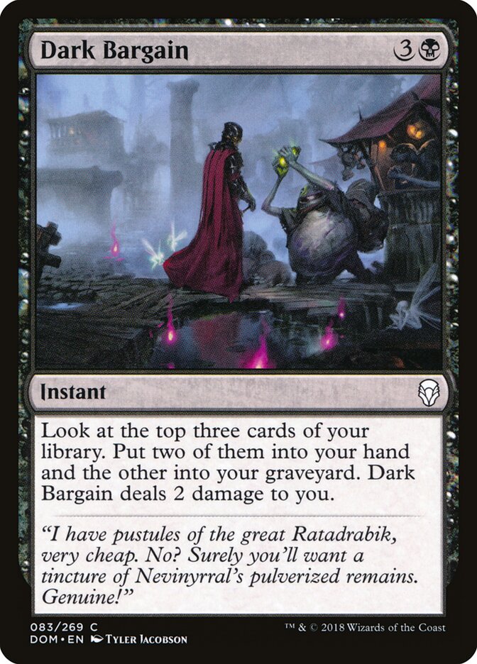Intercambio oscuro — Dominaria #83