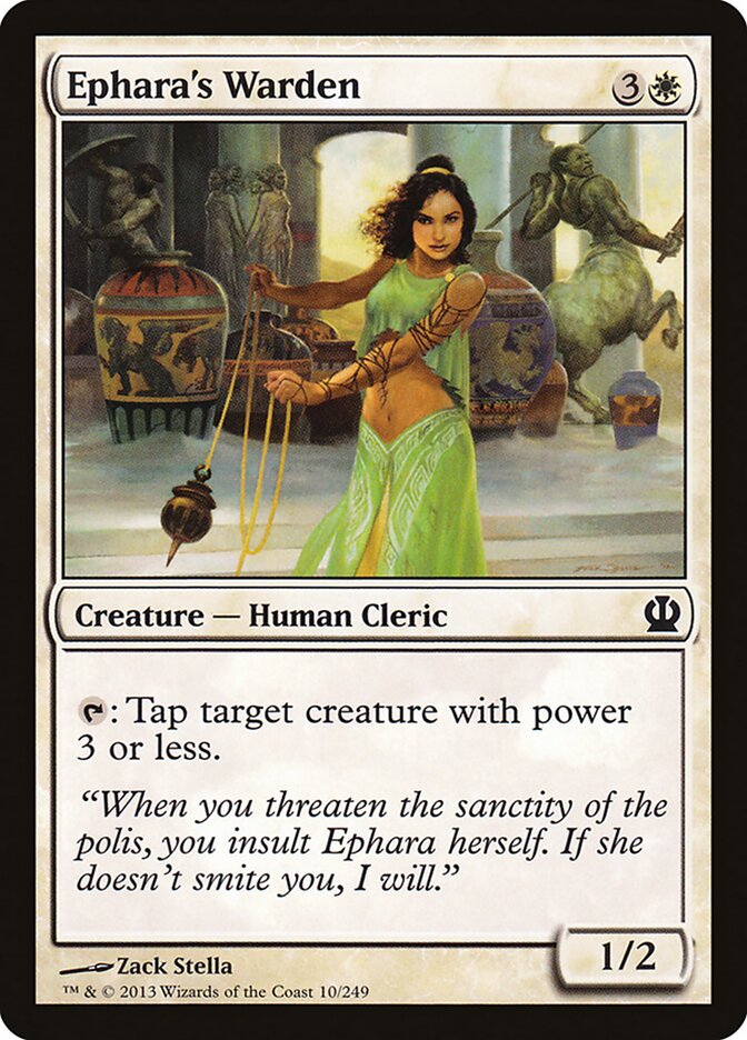 Protectora de Efara | Ephara's Warden - Theros #10