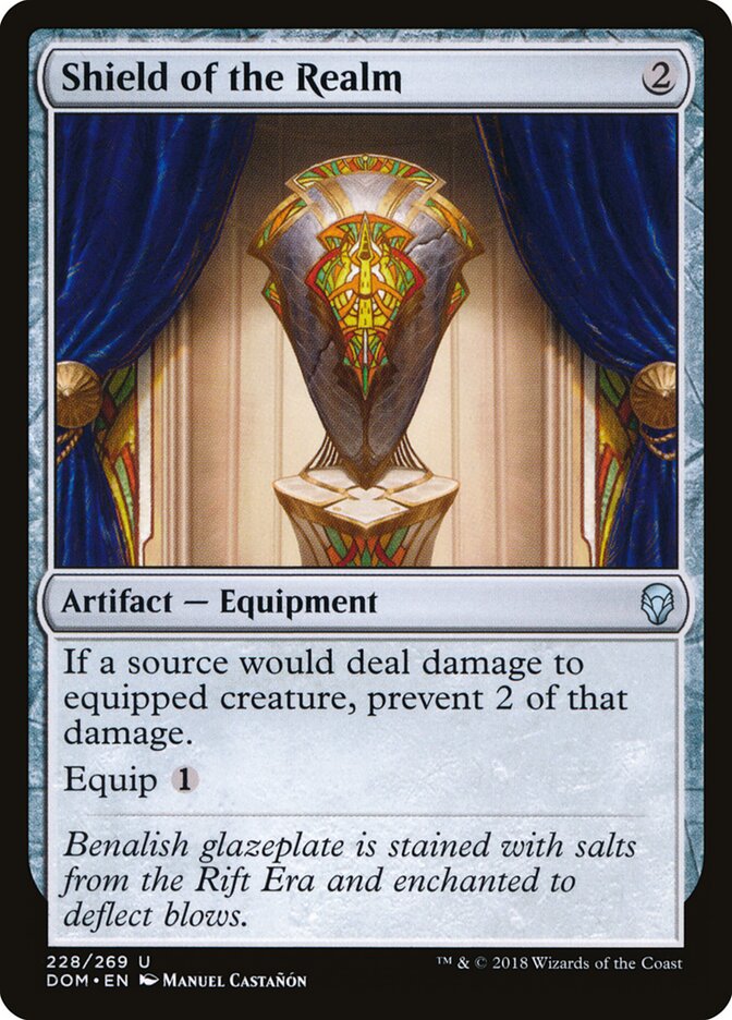 Escudo del reino — Dominaria #228