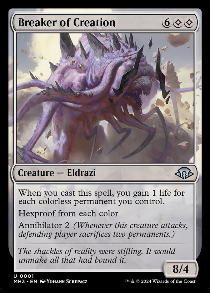 Rompedor de la creación | Breaker of Creation — Modern Horizons 3 #1