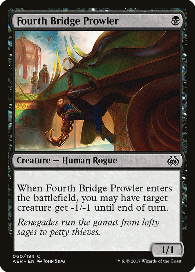 Rondadora del cuarto puente | Fourth Bridge Prowler - Aether Revolt #60