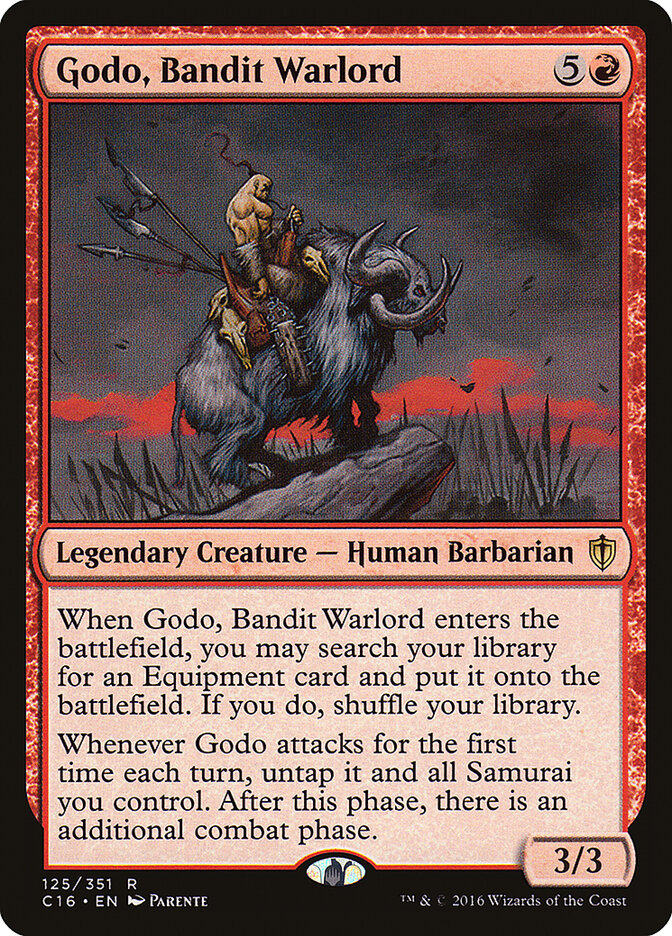 Godo, señor de la guerra de los bandidos | Godo, Bandit Warlord - Commander 2016 #125