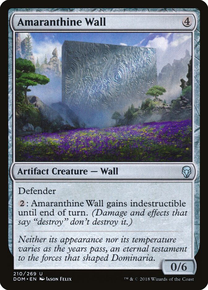 Muro amarantino — Dominaria #210