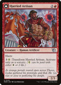 Artesano agobiado // Desollador aéreo pirexiano | Harried Artisan // Phyrexian Skyflayer — March of the Machine #143