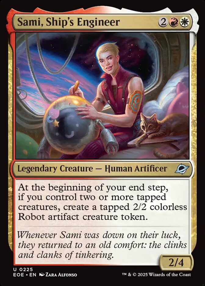 Sami, maquinista de la nave | Sami, Ship's Engineer - Edge of Eternities #225