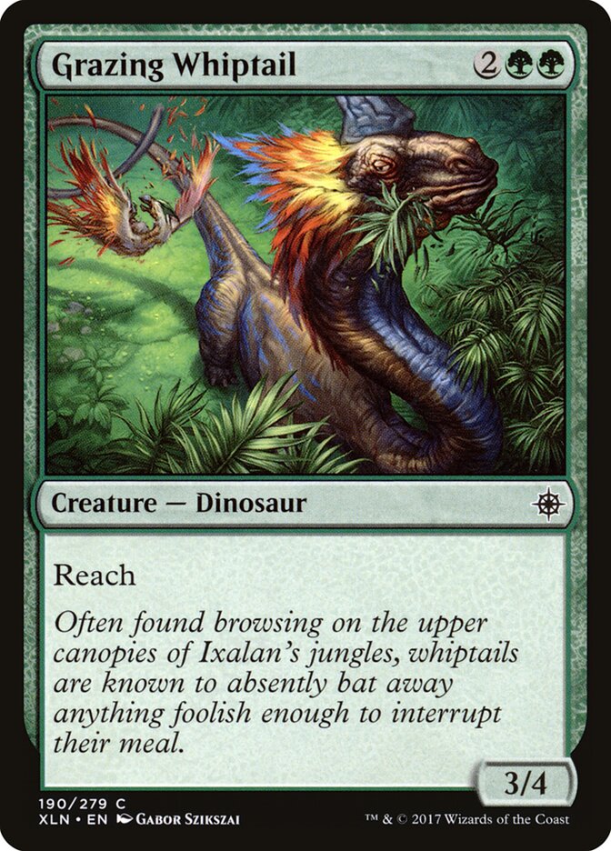 Grazing Whiptail — Ixalan #190
