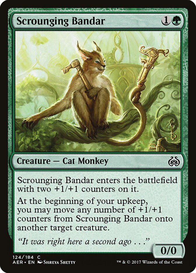 Bandar agenciador | Scrounging Bandar - Aether Revolt #124