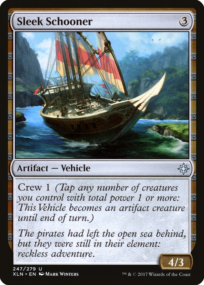 Sleek Schooner — Ixalan #247