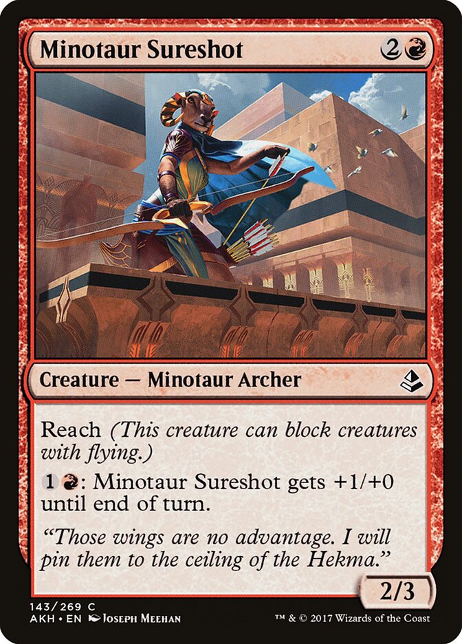 Minotaur Sureshot — Amonkhet #143
