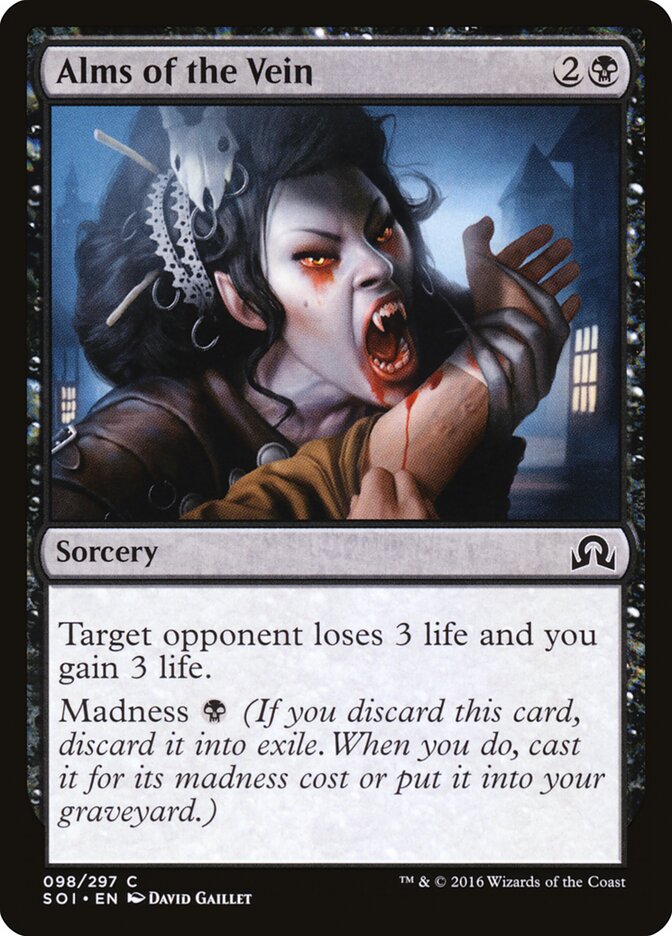 Alms of the Vein — Shadows over Innistrad #98