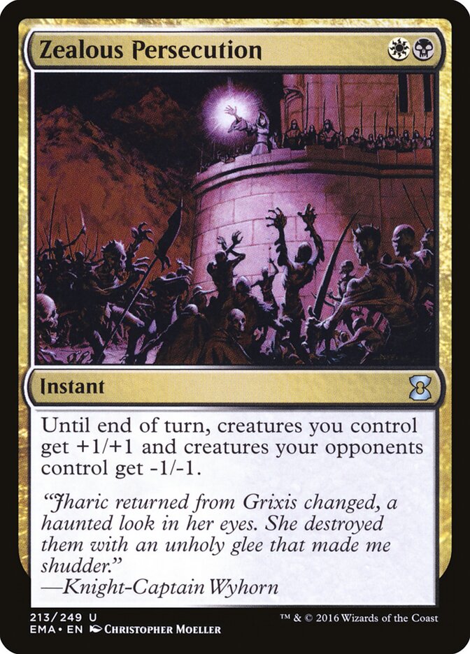 Zealous Persecution — Eternal Masters #213