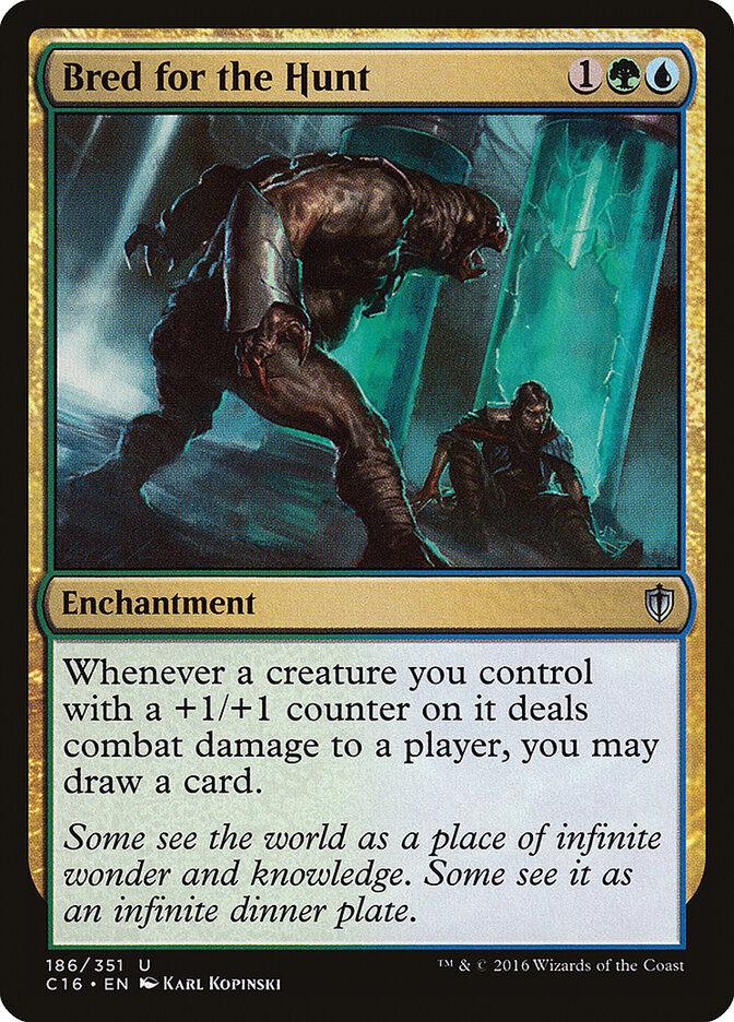Criado para la caza | Bred for the Hunt - Commander 2016 #186
